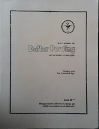 Buku Kumpulan Daftar Penting untuk Praktikum Resep