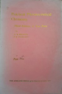 Practical Pharmaceutical Chemistry, Part Two