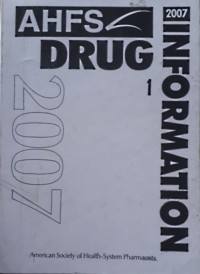 AHFS Drug Information 2007; Buku 1