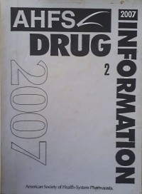 AHFS Drug Information 2007; Buku 2