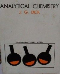 Analytical Chemistry: International Student Edition