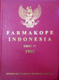 Farmakope Edisi IV (1995)