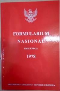 Formularium Nasional Edisi Kedua (1978)