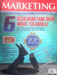 Majalah Marketing Edisi 07/XIII/Juli 2013