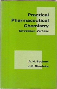 Practical Pharmaceutical Chemistry, Part One